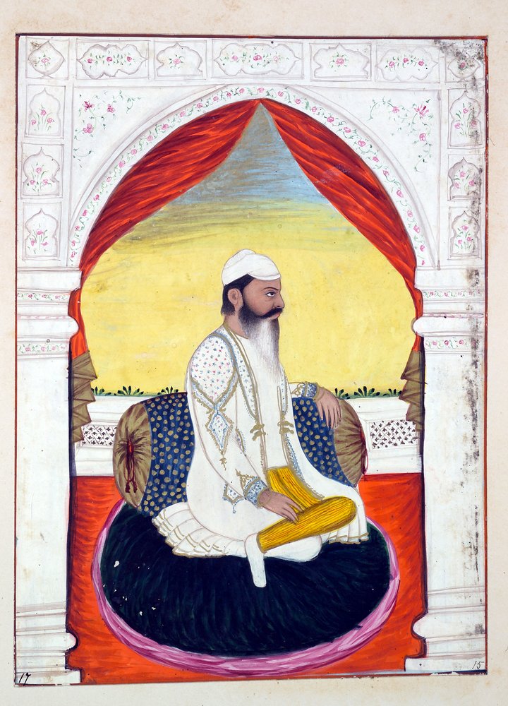 Rajah Sahib Dyal, from The Kingdom of the Punjab, its Rulers and Chiefs ...