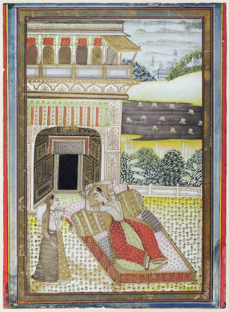The Abandoned Rani, from a Ragamala, Rajasthan School
