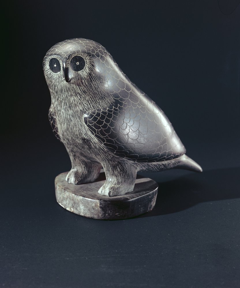 Owl from Cape Dorset by Inuit School: Buy fine art print