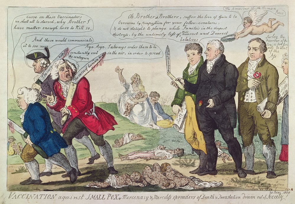 Vaccination Against Small Pox or Mercenary and Merciless Spreaders of ...