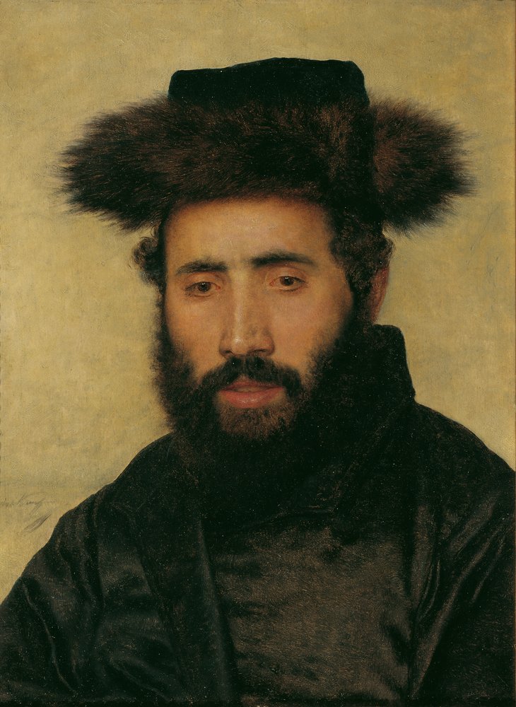 A Rabbi from Upper Hungary by Isidor Kaufmann
