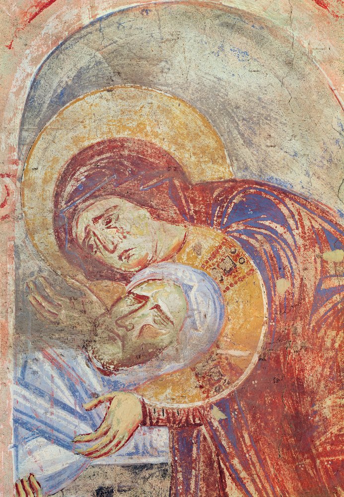 Deposition (detail) by Italian School