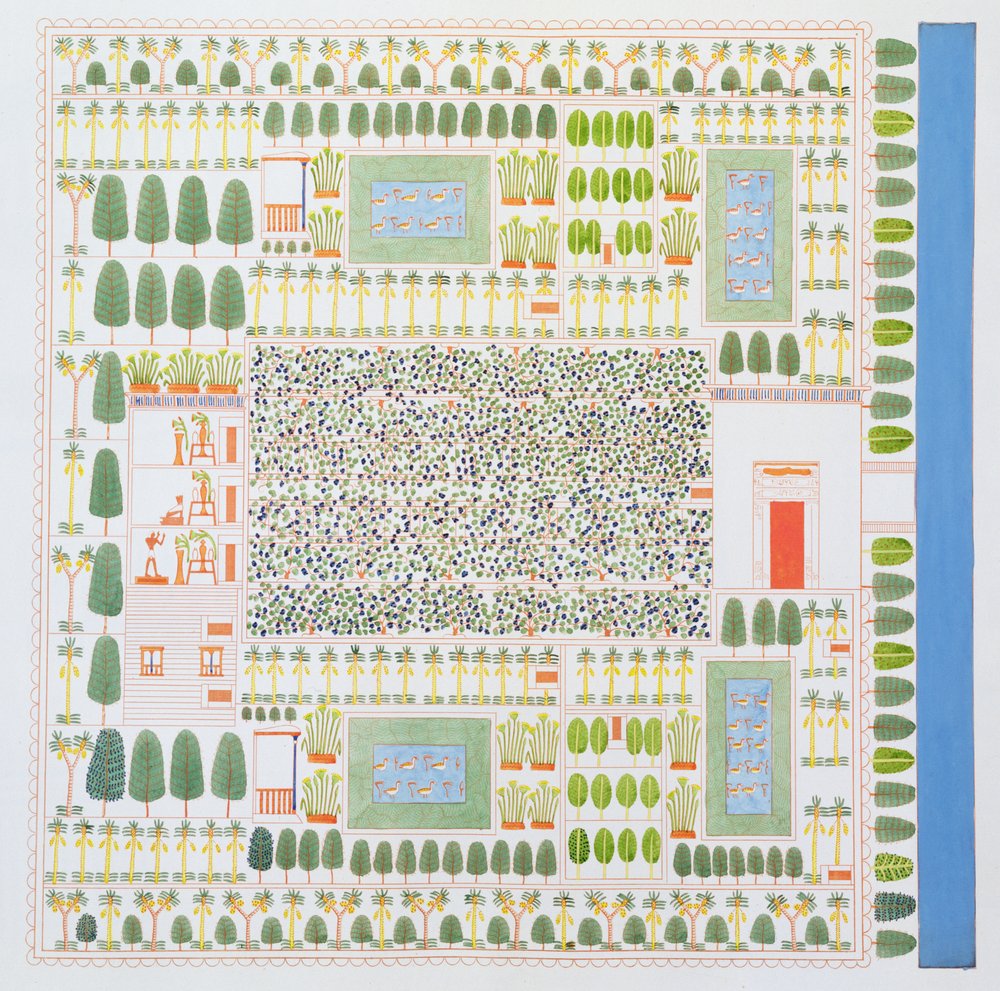 Garden of a High Ranking Egyptian Dignitary, from I Monumenti dell