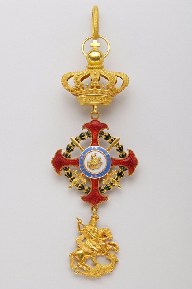 Order of Saint George of the Reunion: Insignia Belonging to the ...
