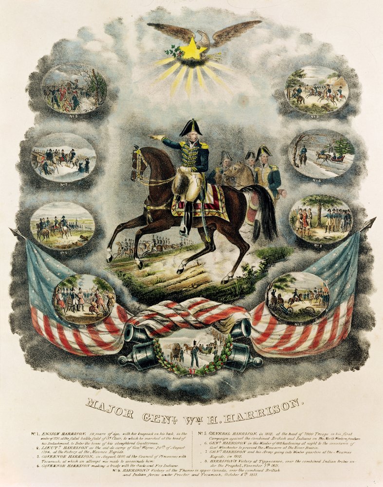 Major General William Henry Harrison by J.C. Richard