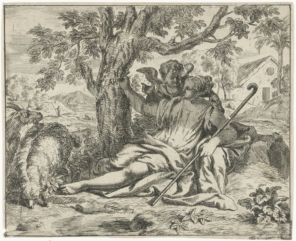 Angel Appears to Hagar by J. Alexander Janssens