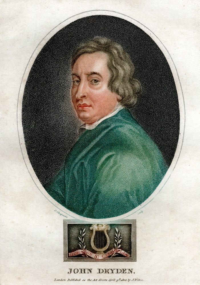 John Dryden, 17th Century English Dramatist and Poet Laureate by J. Chapman