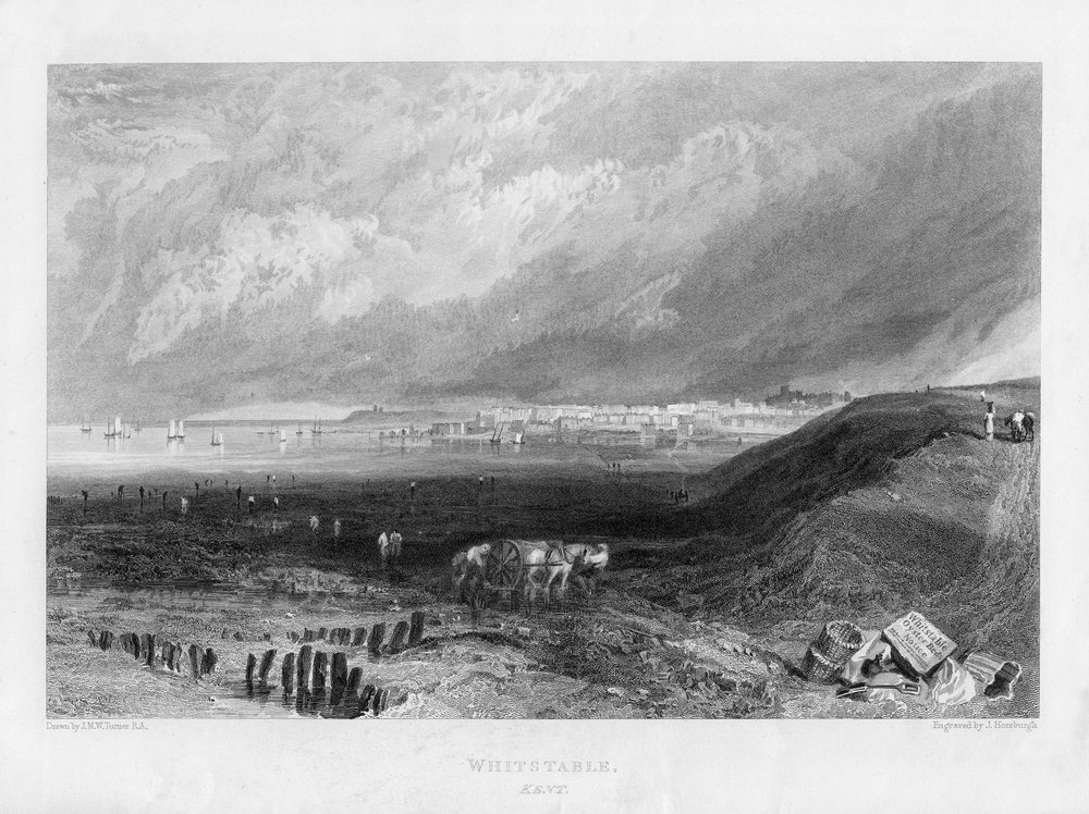 Whitstable, Kent by J. Horsburgh: Premium art reproduction