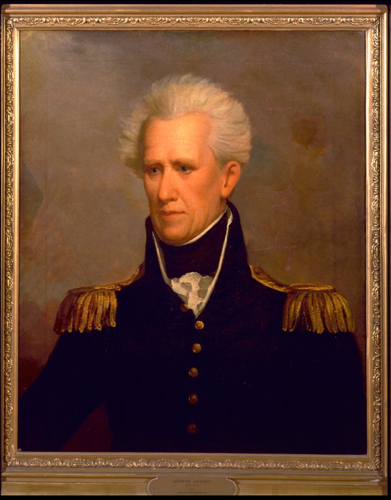 Andrew Jackson by Jacob Eichholtz: Buy fine art print