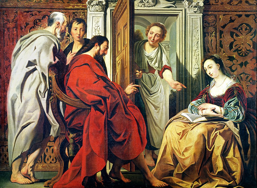Christ at the House of Martha and Mary of Bethany