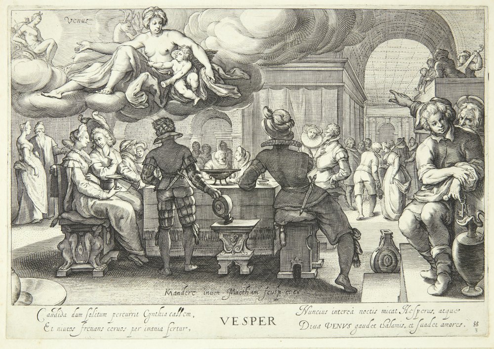 Evening, Venus' Time by Jacob Matham