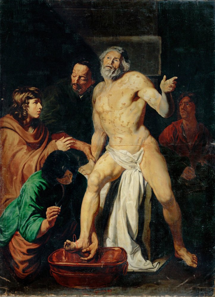 The Death of Seneca by Jacob van Oost: Buy fine art print