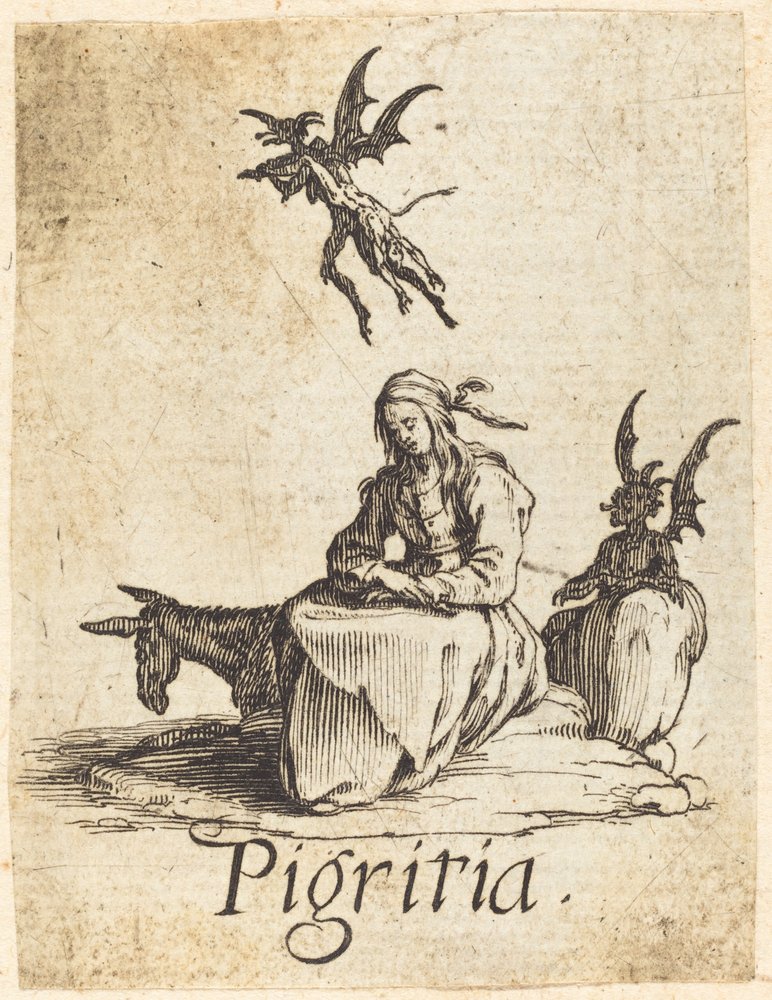 Sloth by Jacques Callot: Premium art reproduction