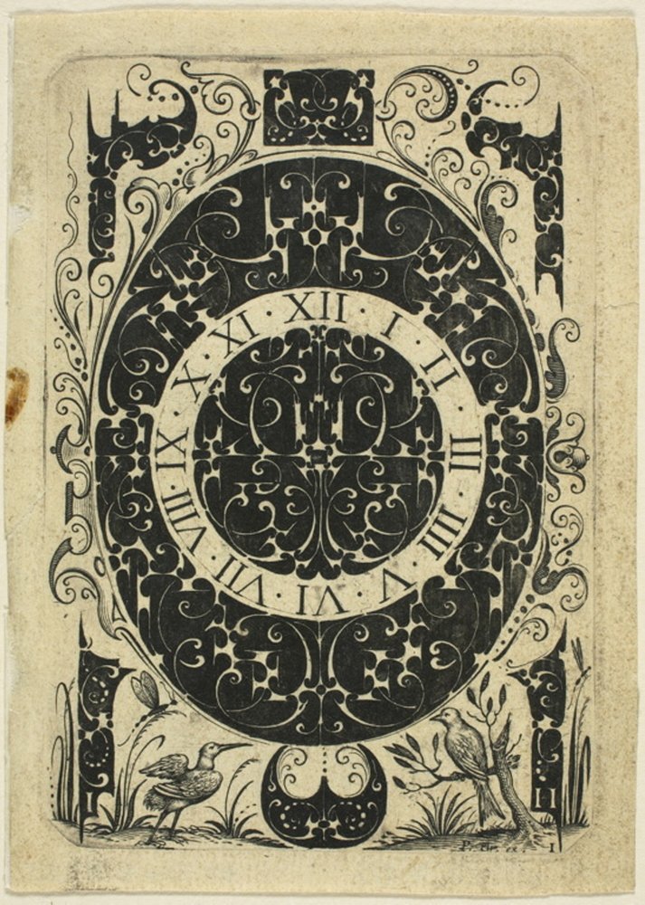 Ornamental Plate I by Jacques Hurtu