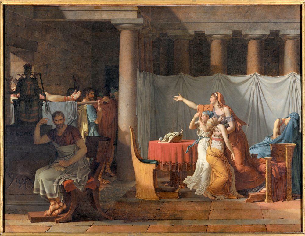 The Lictors Report to Lucius Junius Brutus the Bodies of His Sons