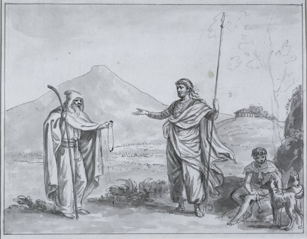 Bruce at the Source of the Blue Nile by James Bruce