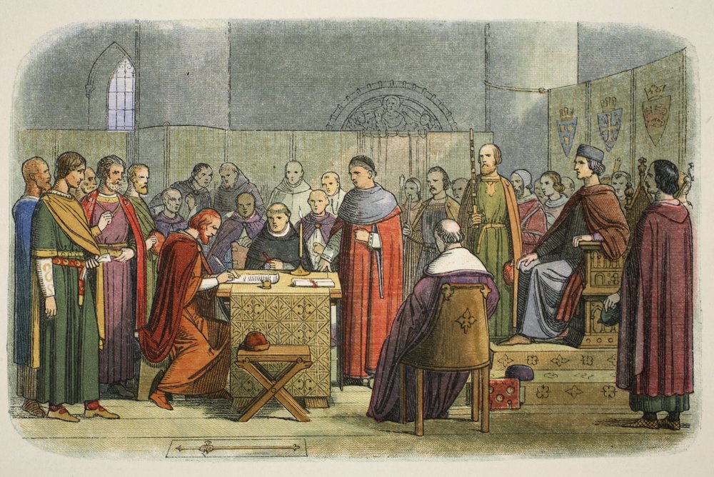 Edward acknowledged as suzerain of Scotland, 1290, from A Chronicle of ...