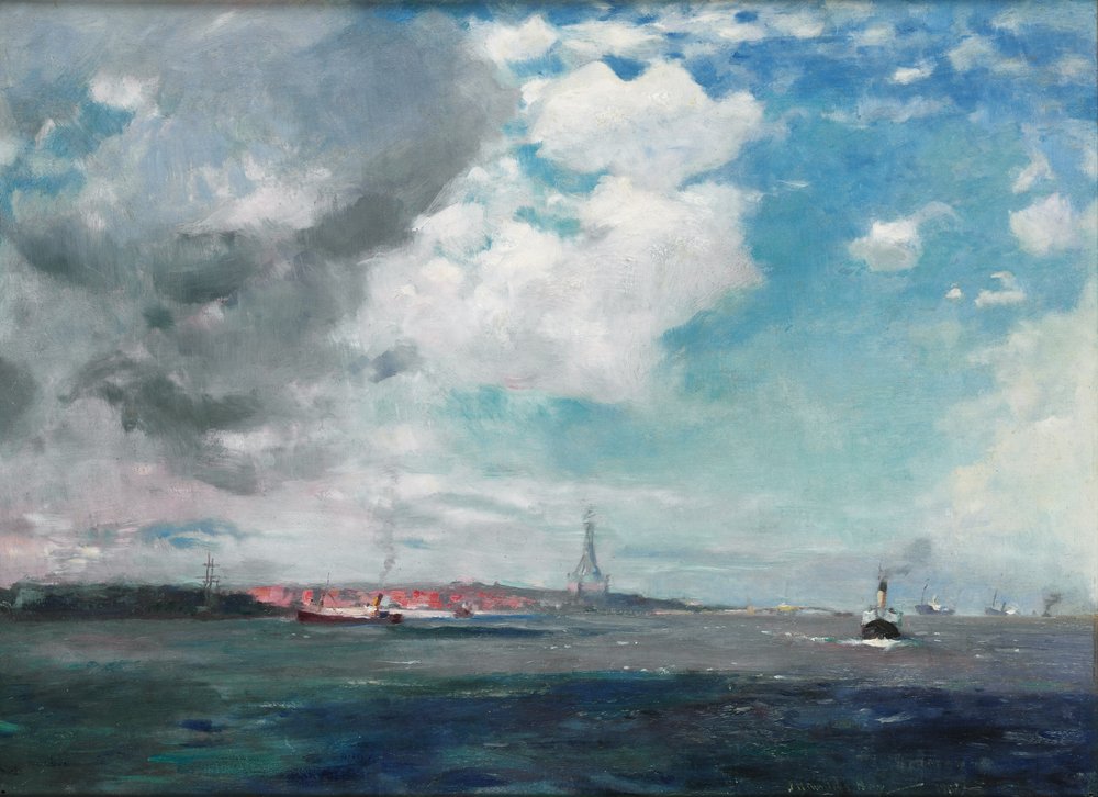 New Brighton from the Mersey, 1907 by James Hamilton Hay