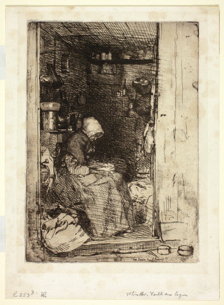 The Old Woman with Rags by James McNeill Whistler