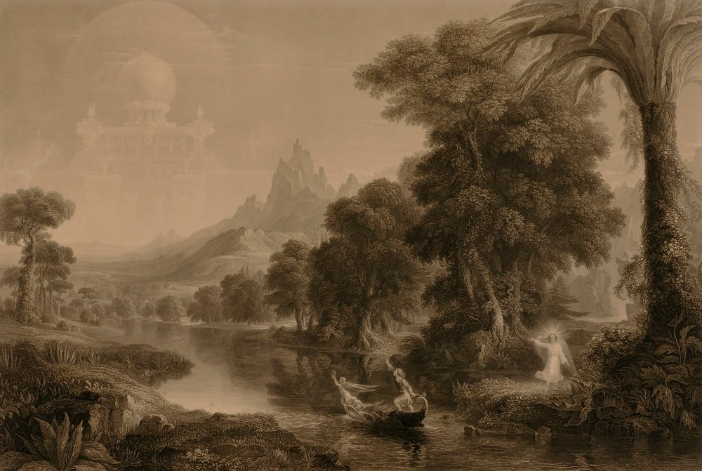 The Voyage of Life--Youth by James Smillie