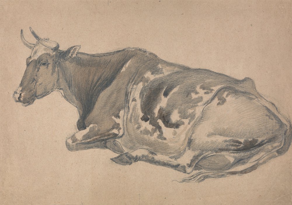 Study of a Cow by James Ward: Buy fine art print