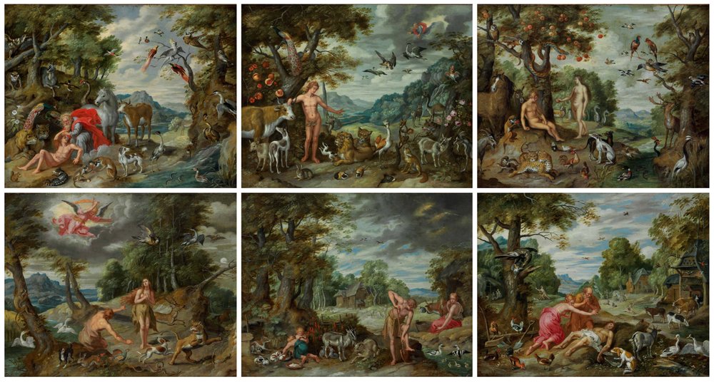 The Story of Adam and Eve by Jan Brueghel the Younger