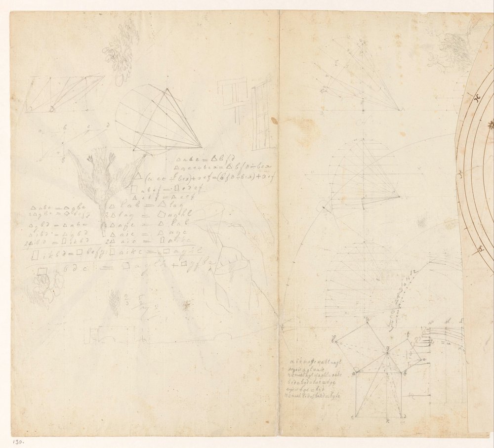 Scratch Paper with Math and Sketches by Jan Brandes