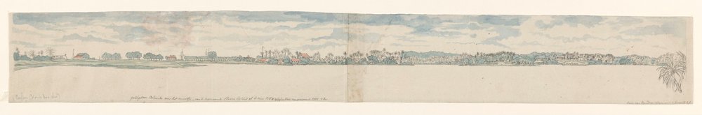 View of Colombo from Slave Island by Jan Brandes