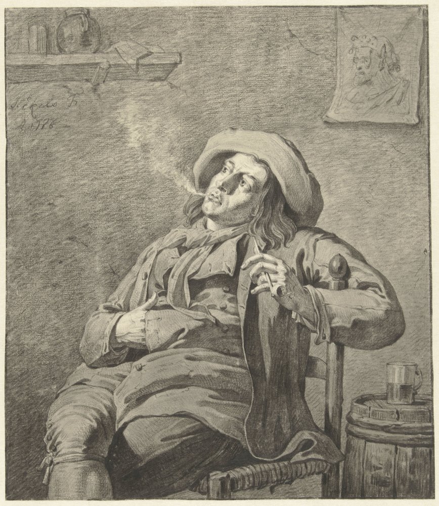 Smoking Man by Jan Ekels (II)