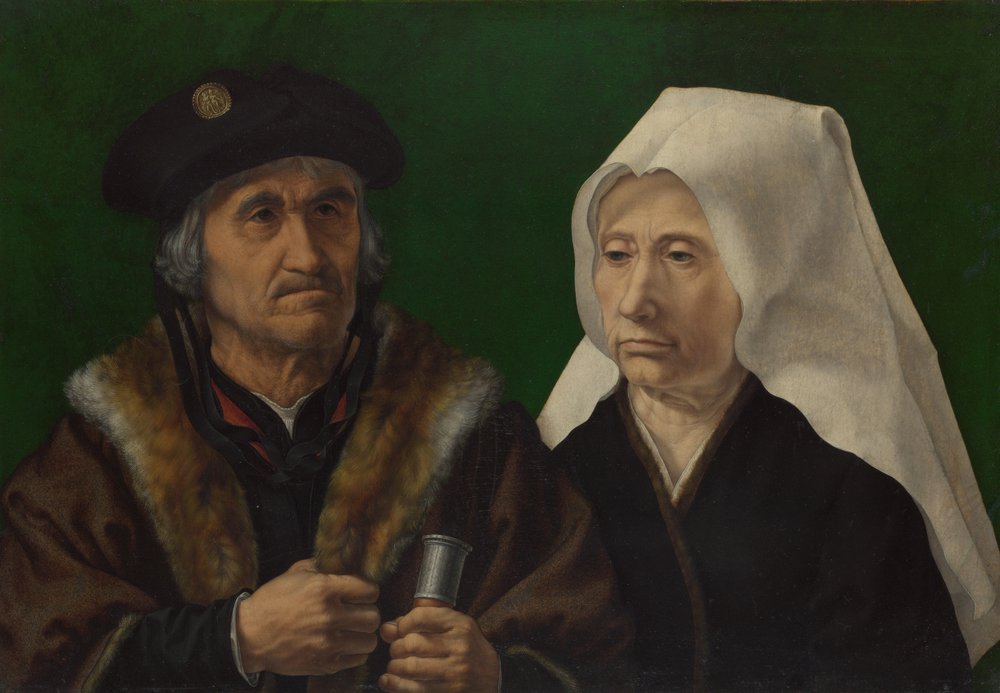 An Elderly Couple, c1520 by Jan Gossaert: Fine art print