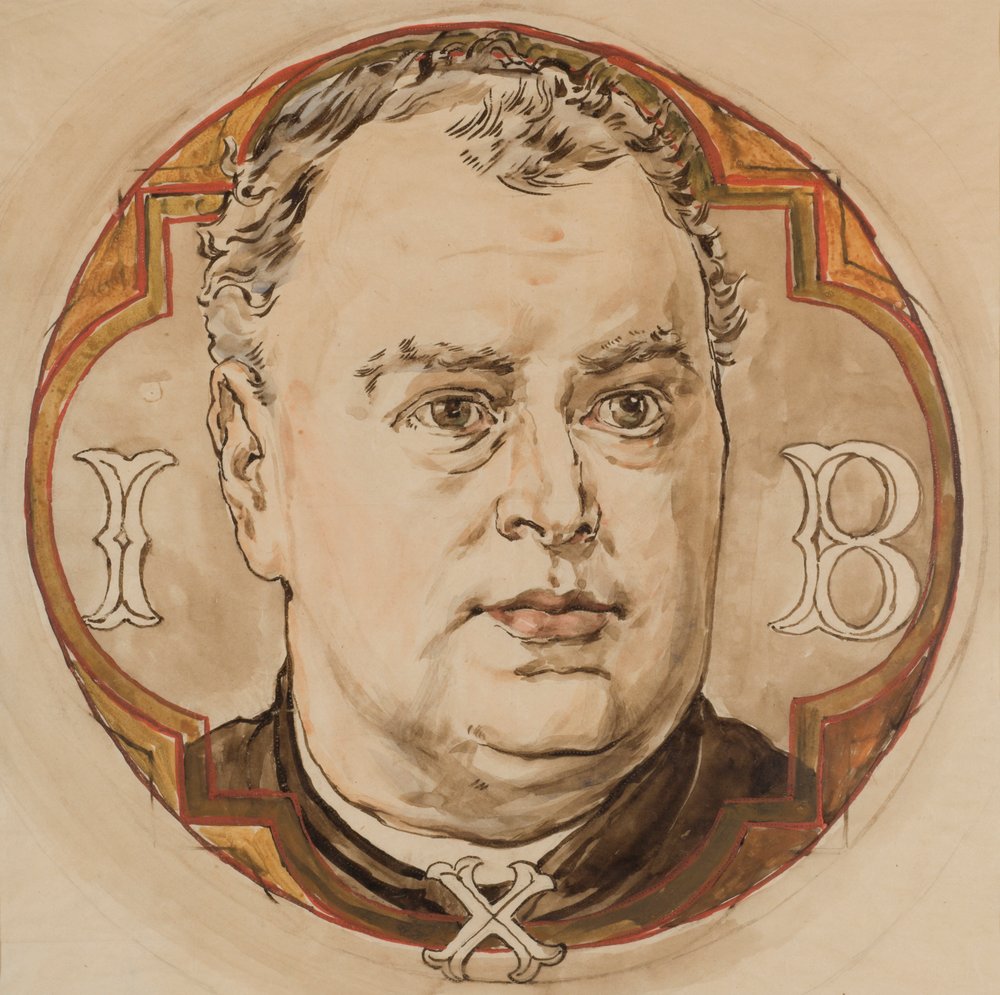 Cartoon for the Polychromy of St. Mary