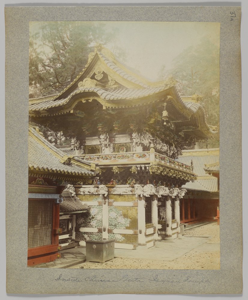 Inside the Chinese Gate, Tōshō-gū, Nikko, Japan