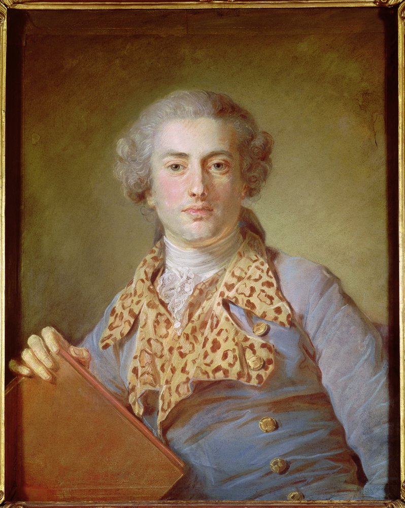 Portrait of Jean-Georges Noverre, 1764 by Jean-Baptiste Perronneau