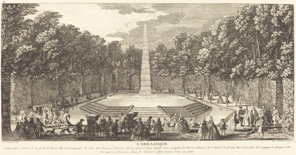 The Obelisk by Jean Baptiste Rigaud