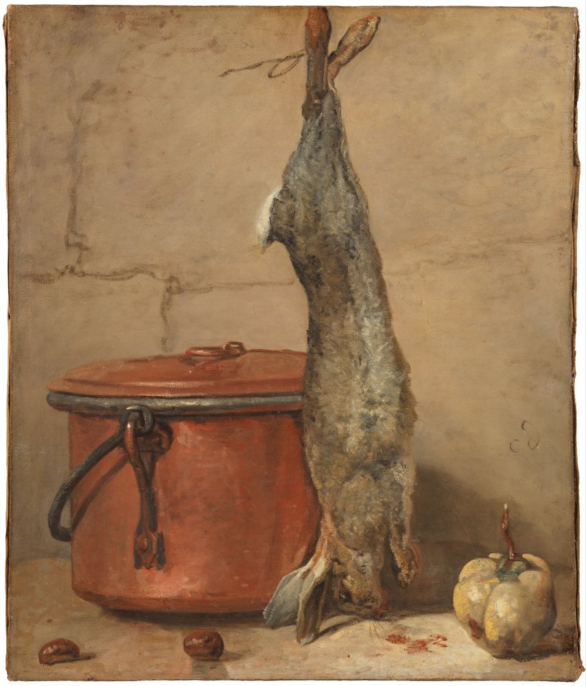 Rabbit and Copper Pot, c.1739-40