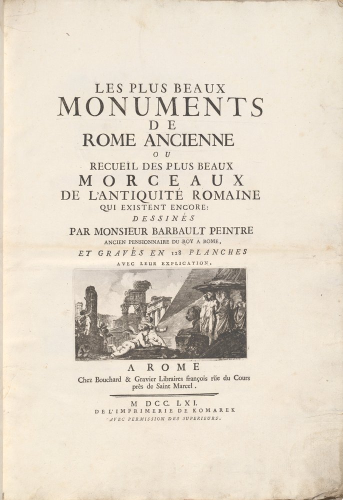 The Most Beautiful Monuments of Ancient Rome or Collection of the Most ...