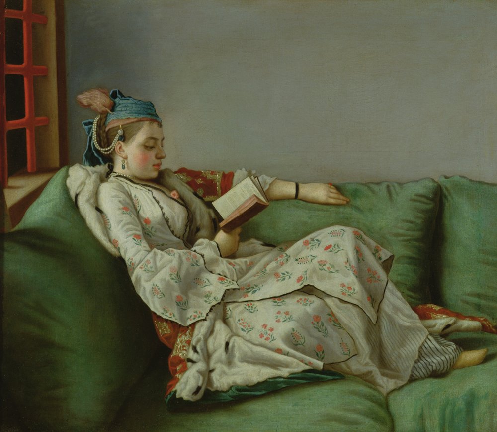 Maria Adelaide of France in Turkish Costume, 1753 by Jean-Étienne Liotard