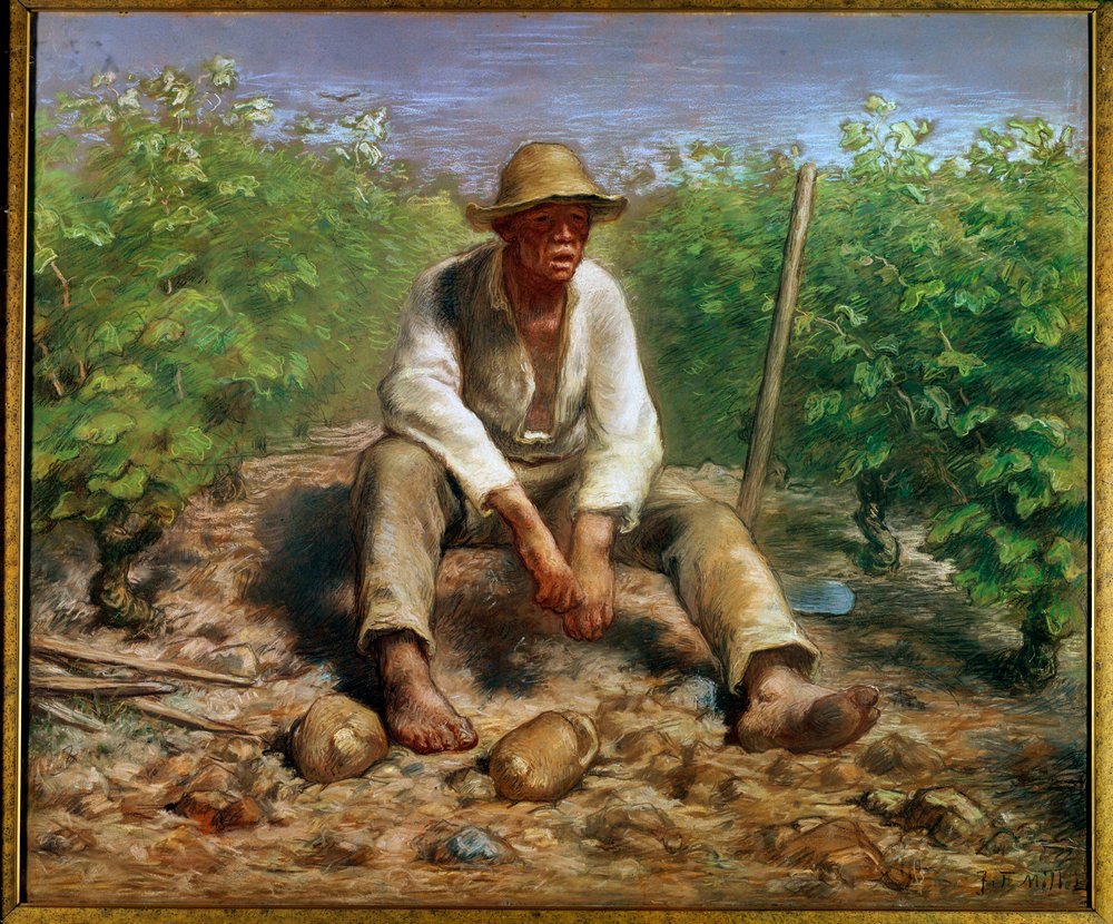 The Winemaker by Jean-Francois Millet: Buy fine art prints