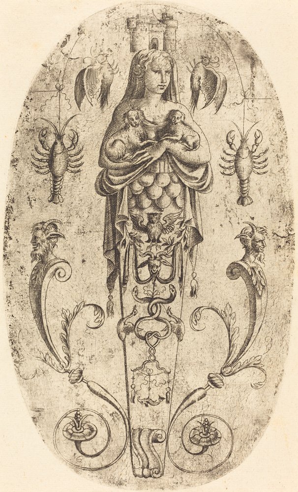 Diana of Ephesus by Jean Mignon