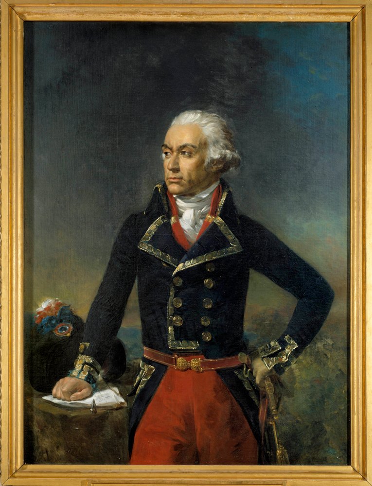 Portrait of Charles Francois Dumouriez, General in Chief of the Northern Army by Jean Sebastien Rouillard