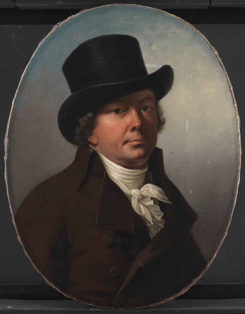 Poul Johan Schouw, Governor in East India by Jens Juel