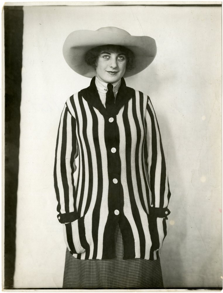 Blazer Sweater & Felt Hat, Forsythe, c.1905-18 by Jessie Tarbox Beals