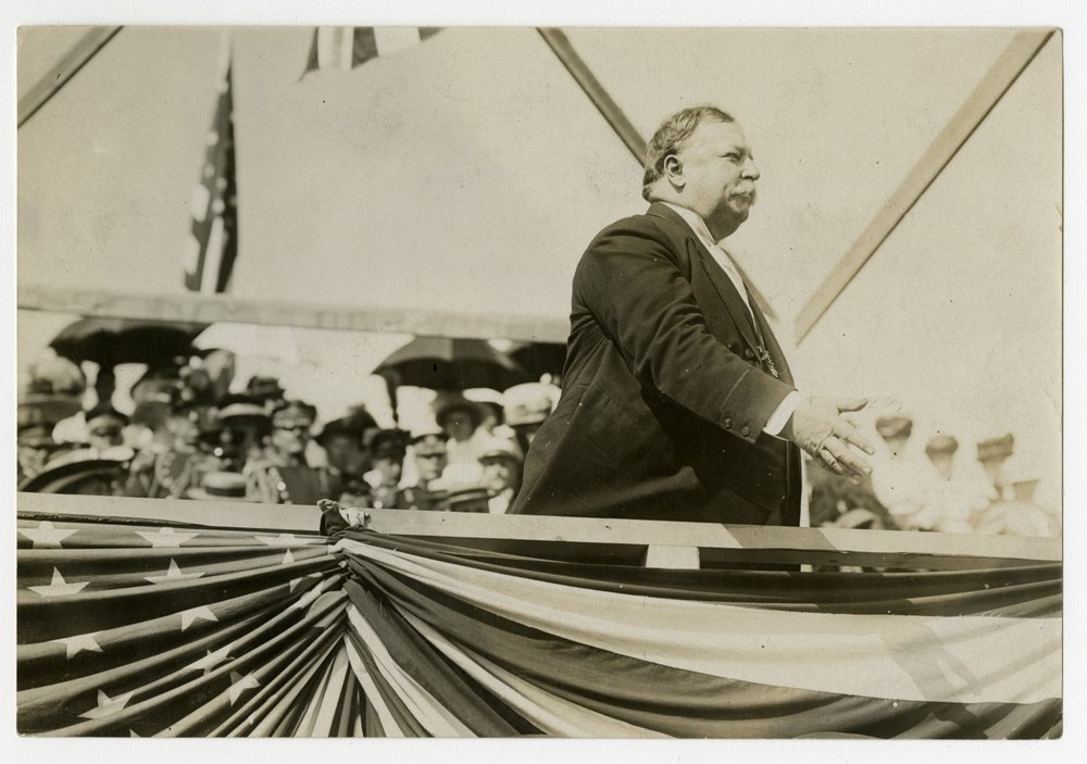 William Howard Taft by Jessie Tarbox Beals: Fine art print