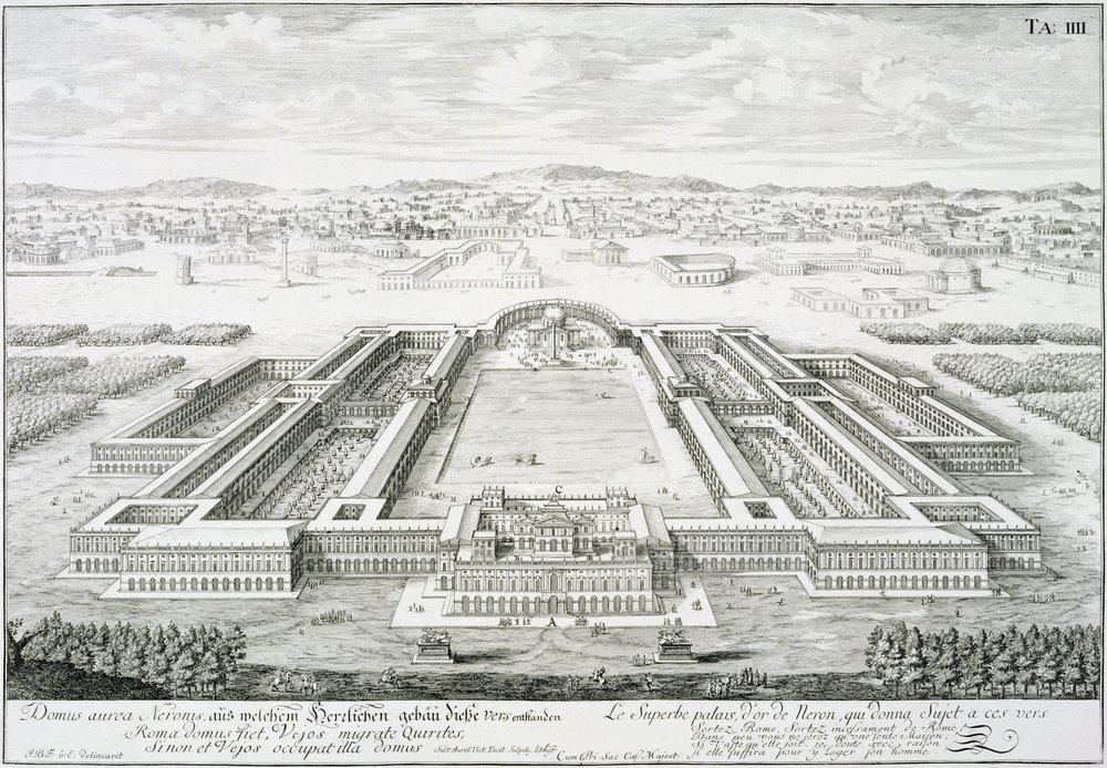 Golden Palace of the Emperor Nero, Rome, from 