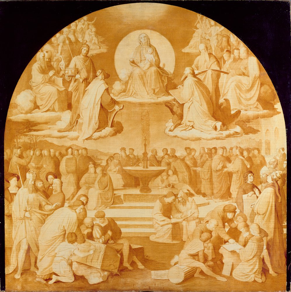 The Triumph of Religion in the Arts, before 1840