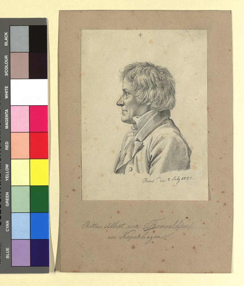 Albert (Bertel) Thorwaldsen (1770-1884), Sculptor by Johann Adam Klein