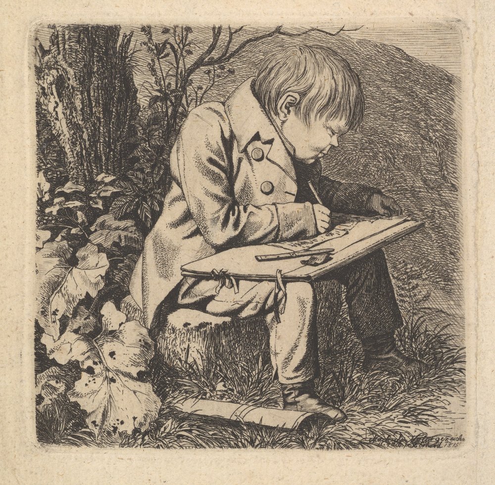 The Artist Hoffman by Johann Christoph Erhard