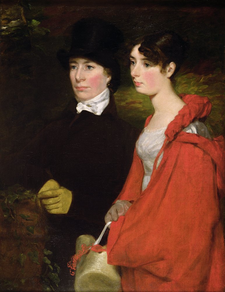 Ann and Mary Constable by John Constable: Fine art print