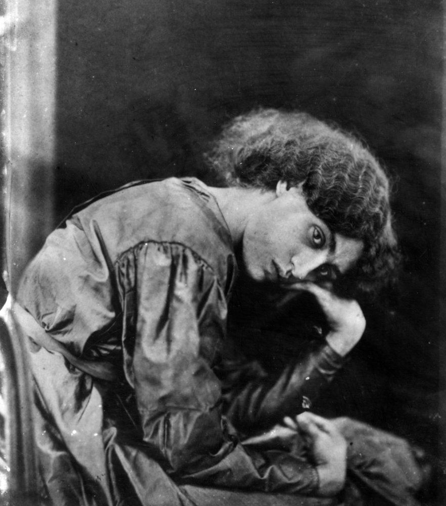 Jane Morris, 1865 by John R. Parsons