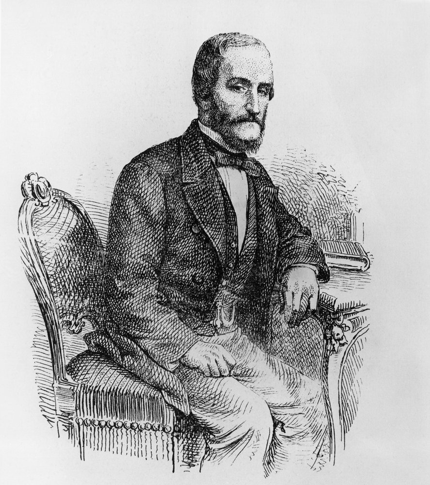 Portrait of Raffaele Busacca dei Gallidoro, Italian politician and ...